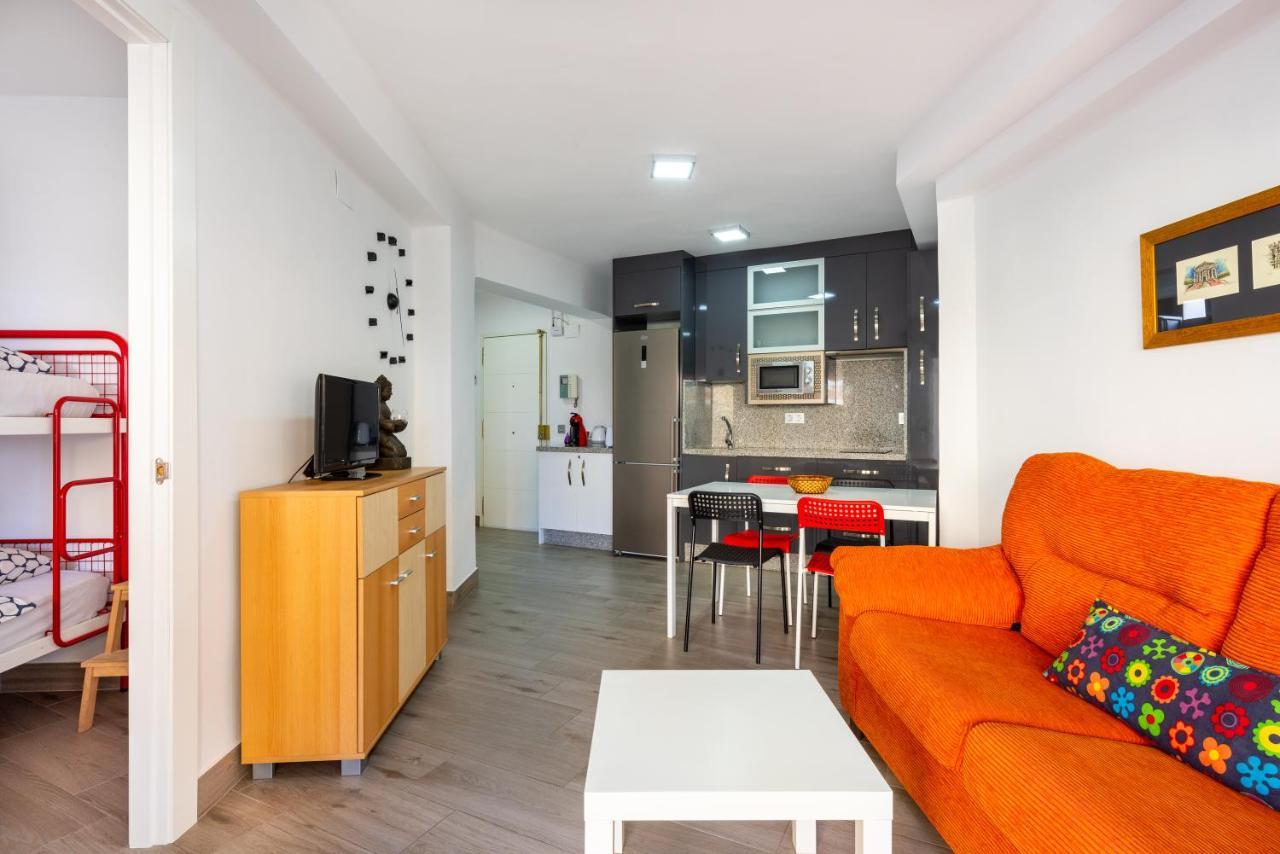 Apartamento Primera Linea Playa Algarrobo Costa Exteriör bild