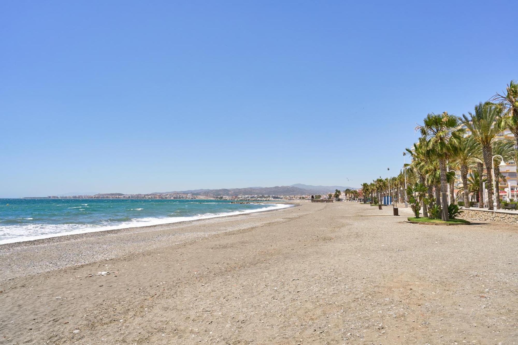 Apartamento Primera Linea Playa Algarrobo Costa Exteriör bild